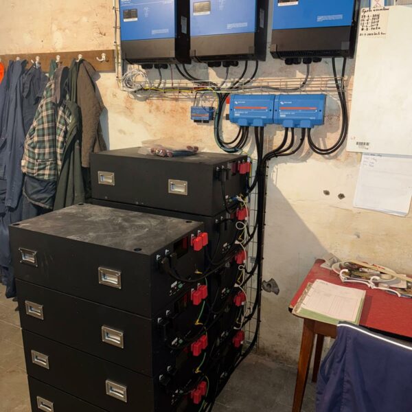 Batterij-installatie
