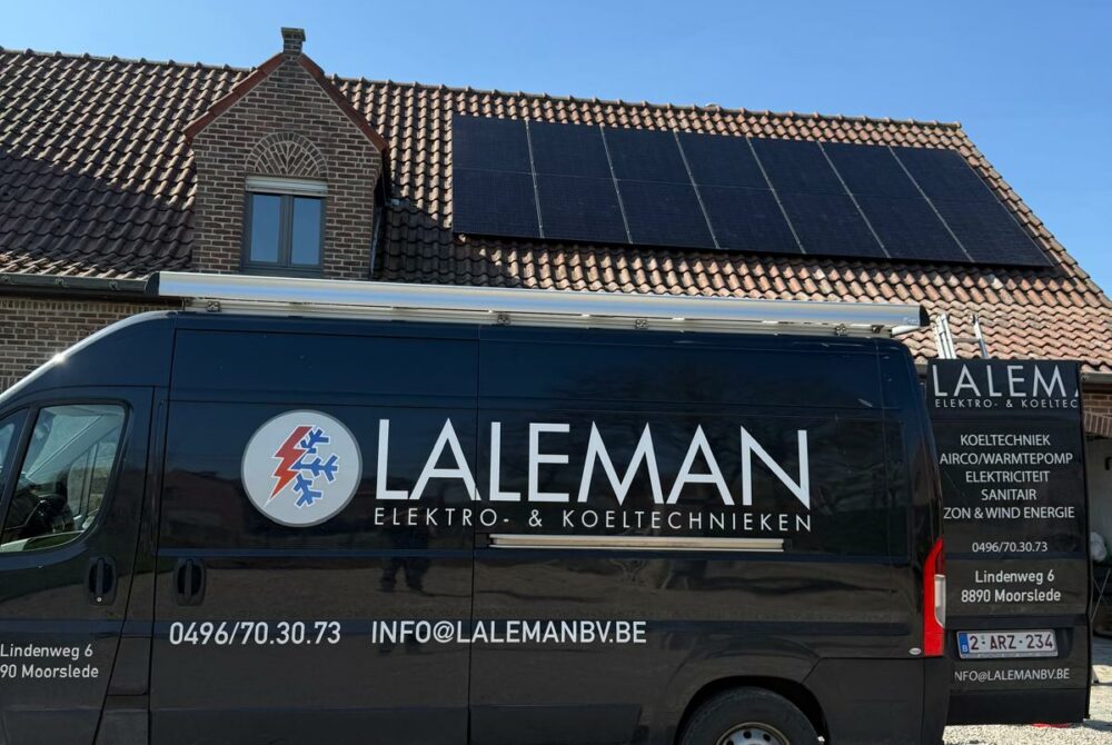 Zonnepaneleninstallatie Moorslede